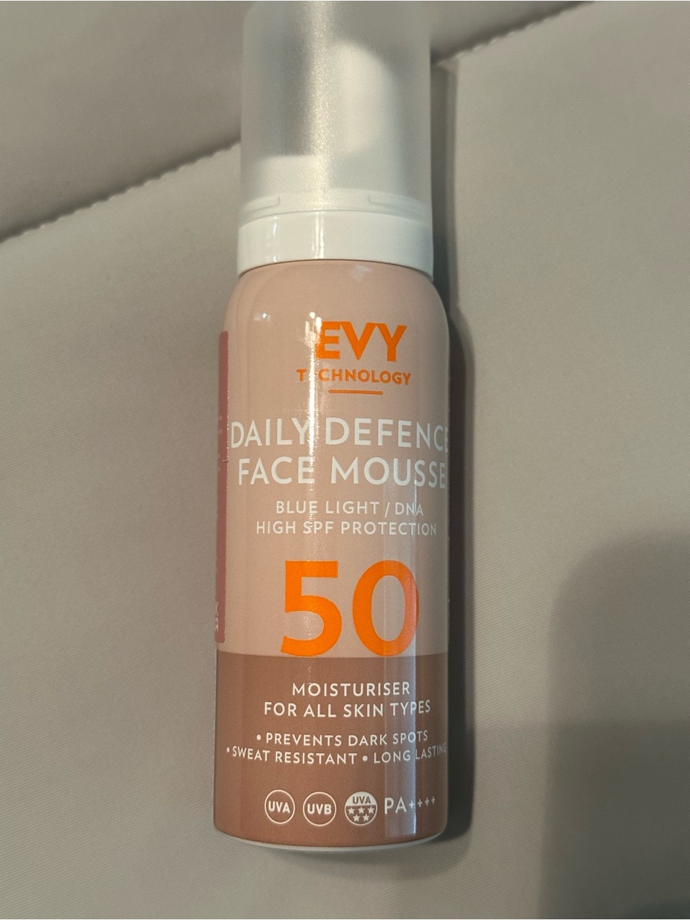 EVY Technology Daily Defence Face Mousse SPF 50
